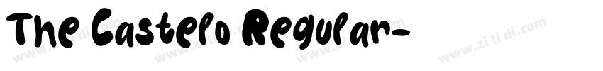 The Castelo Regular字体转换